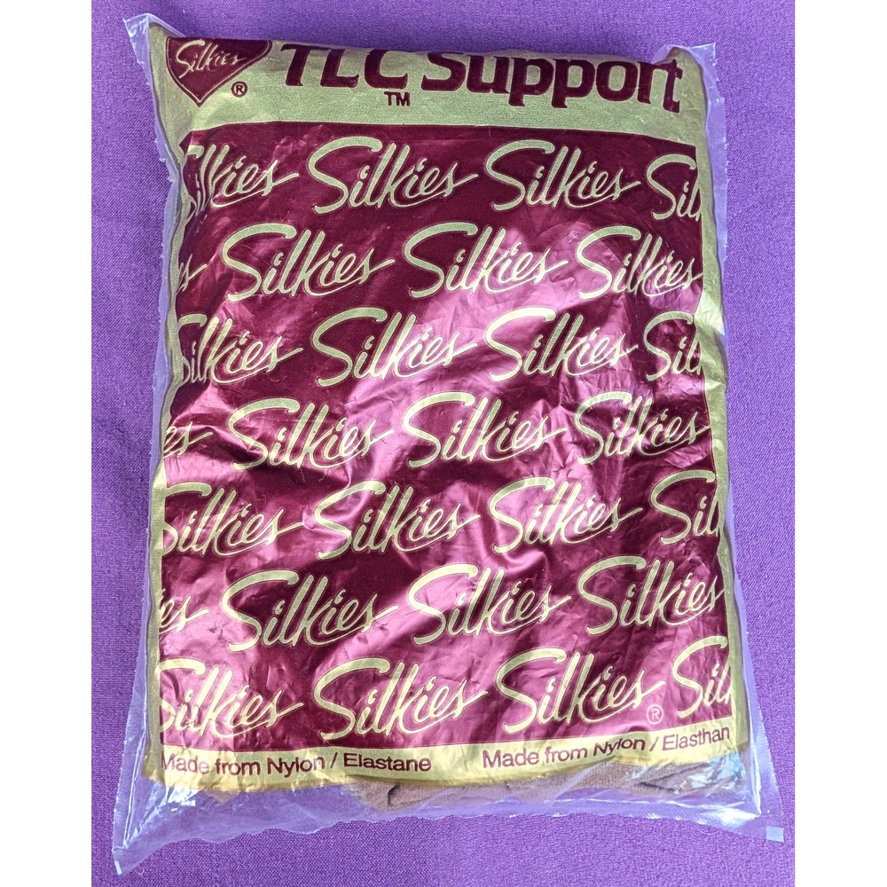 Silkies TLC Support Pantyhose Large Beige 232 Total Leg Control